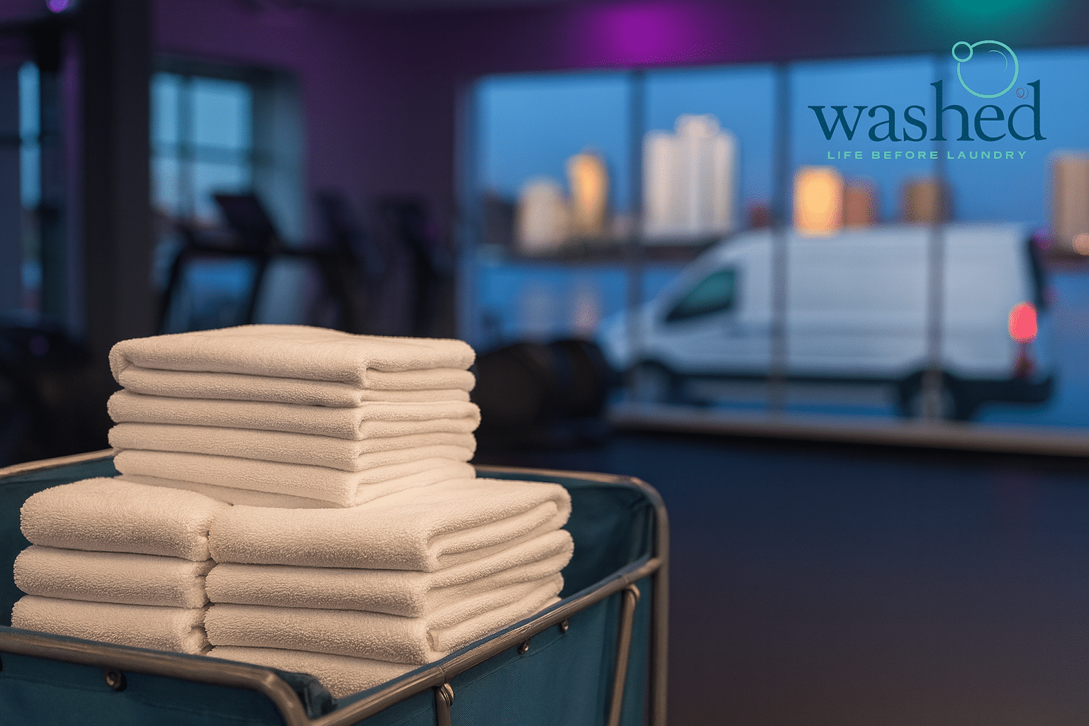 Washed Delivers Fresh Towels to Norfolk Gyms Weekly