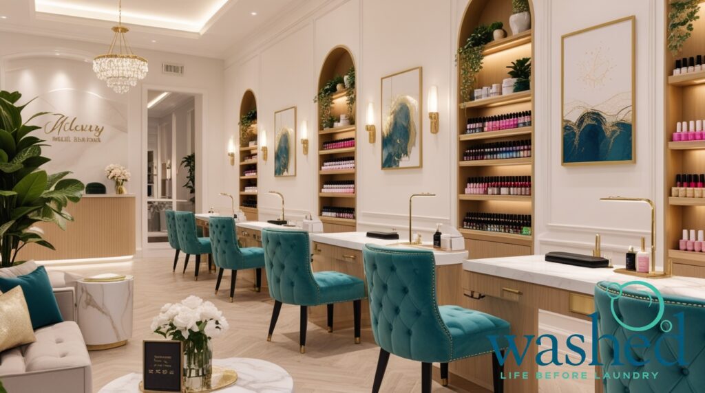 Nail Salon Laundry Service in 23456
