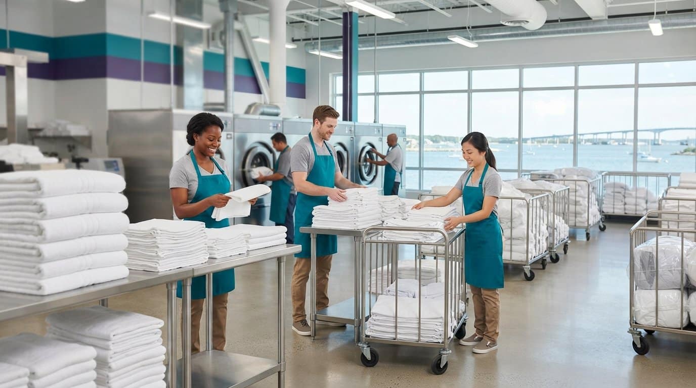 Commercial Laundry Services in Virginia Beach: Tailored Solutions for Local Businesses