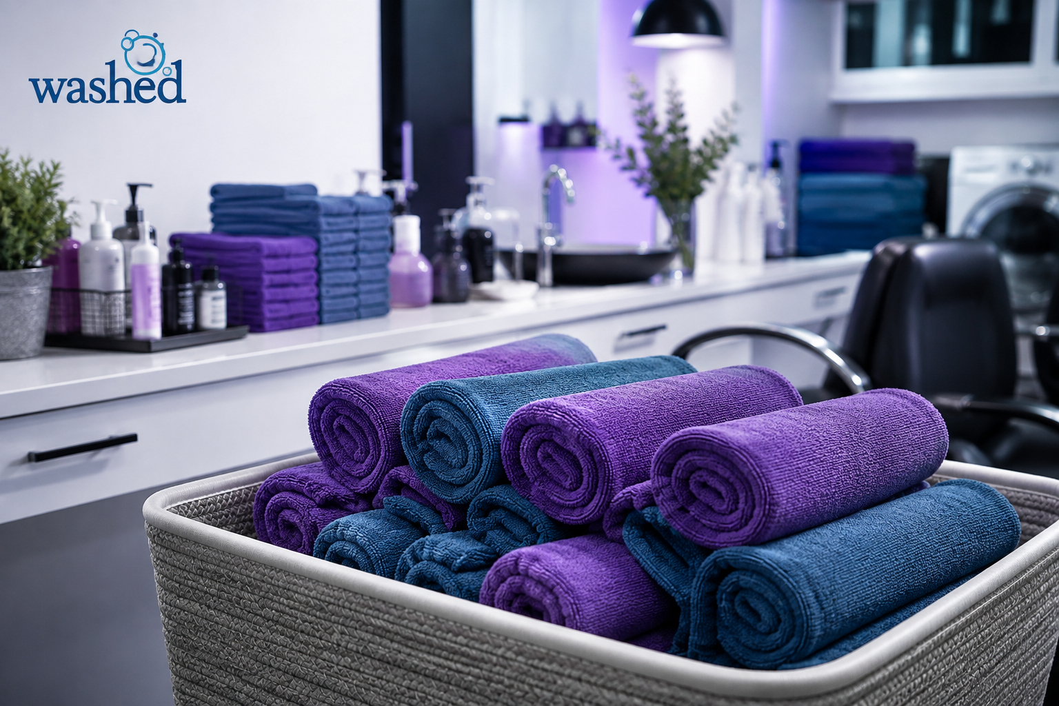 Washed Helps Virginia Beach Nail Salons With Microfiber Towel Pickup