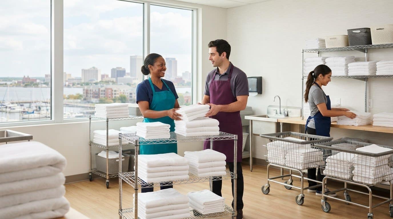 Physical Therapy Towel Laundry in Norfolk: What Clinics Should Consider