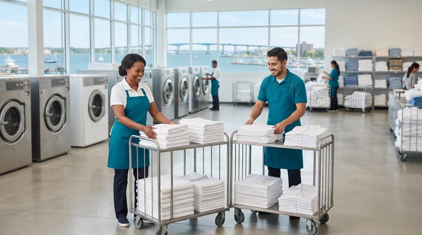 Trusted Commercial Laundry for Chesapeake Businesses